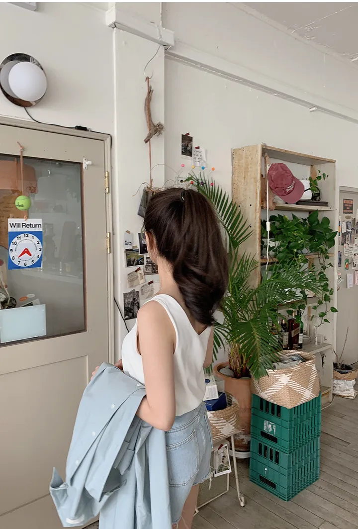 [44-120] [4만1천장 돌파♥] 데이픈 블라우스 나시(기본/크롭) 상세 이미지 80