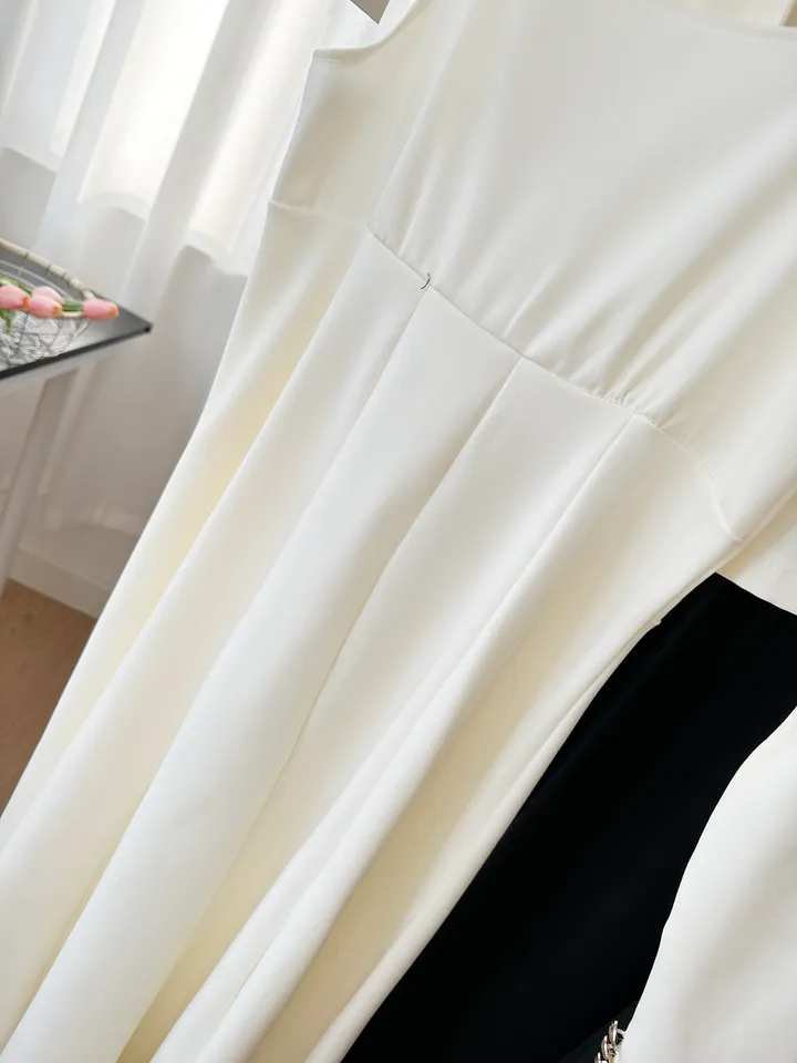 (M~5XL)크롭 정장자켓 원피스 세트AS-9913 상세 이미지 11