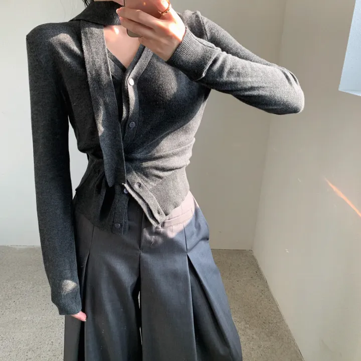 타이SET 랩 가디건 상세 이미지 25