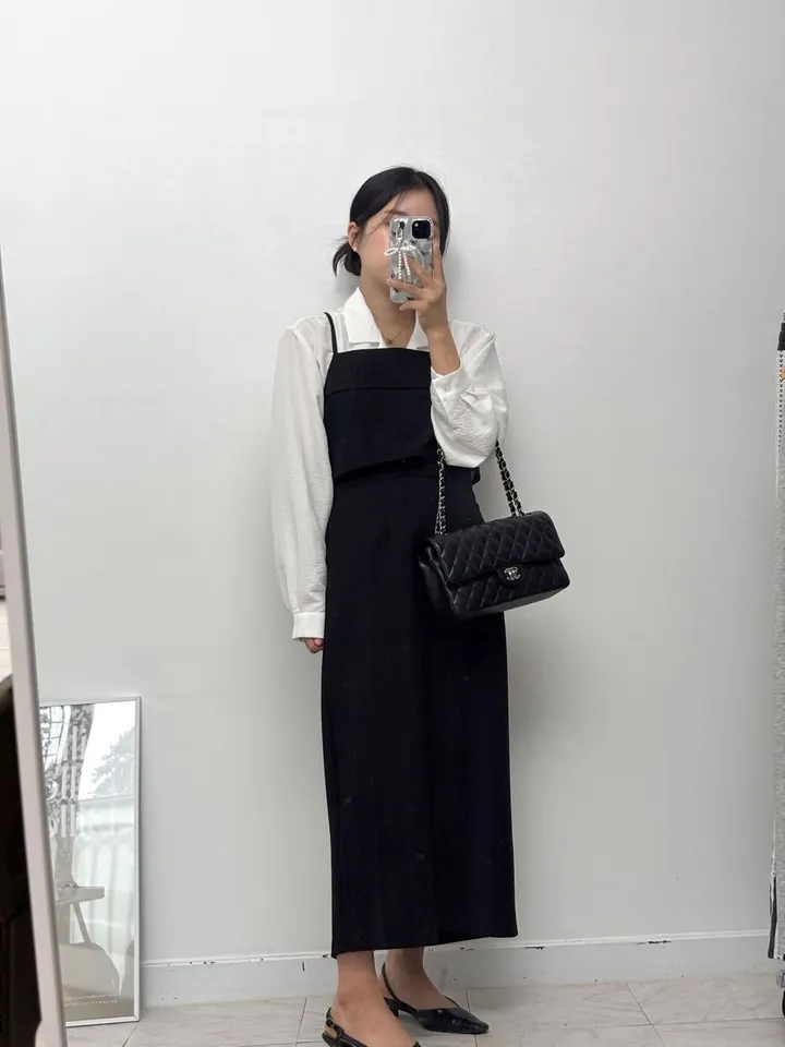 [set가격💛국내생산] 뷔스티에 + 롱 스커트 투피스 셋업 set (2color) 상세 이미지 37