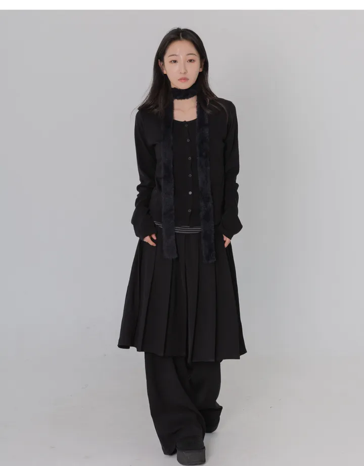 클로즈 단가라 레이어드가디건(2colors) 레이어드티 상세 이미지 10