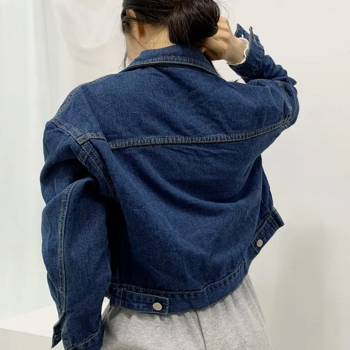 [💥최저가/청자켓 모음전 5종💥 봄 가을 신상 라인 스티치 포켓 크롭 숏 롱 후드 청자켓 모음전 상세 이미지 16