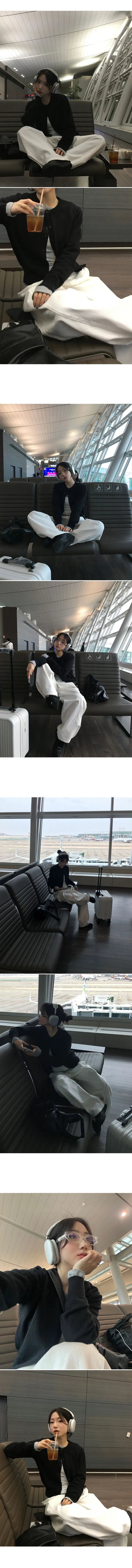 [DEAR'S MADE] (봄🌷/부드러움) 앤츠 라운드 트임 가디건 상세 이미지 2