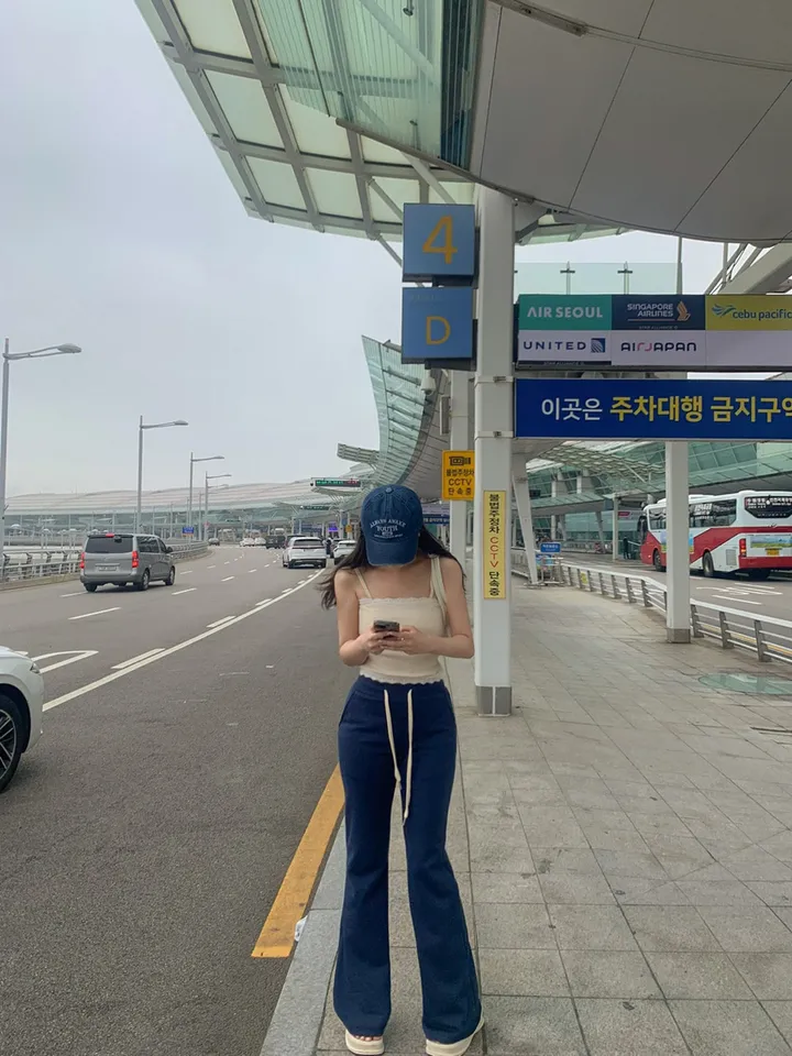 [묶음할인🔥뼈말라핏💙숏&롱] *기모추가* 몸매보정 부츠컷 트레이닝 팬츠 와이드 츄리닝 바지 캐주얼 새내기룩 8col 상세 이미지 38