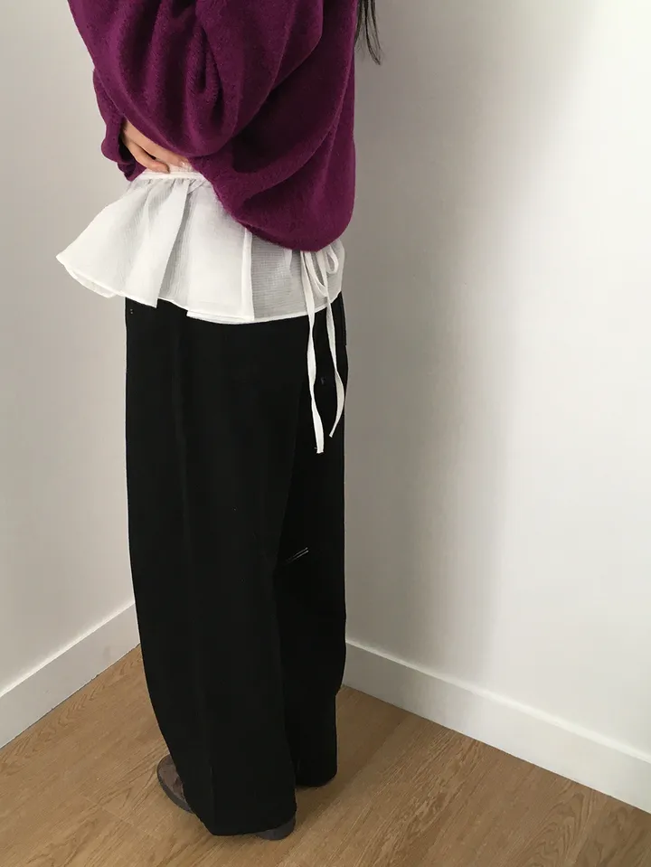 MD픽💜 엘가 라운드 세미크롭 니트 가디건(9color) 상세 이미지 18