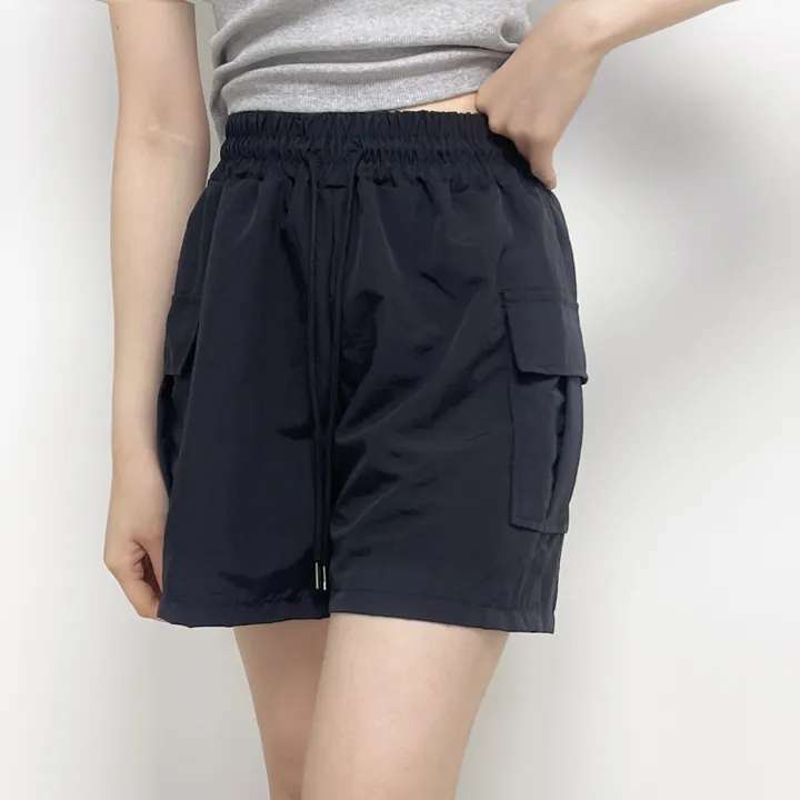 [20시이전 주문 당일출고🩷] 아노락 카고 반바지 비침X 바스락 바캉스룩 여름 포켓 속바지O 숏팬츠 3부반바지 카고바지 카키 바지(3COLOR / FREE SIZE) 상세 이미지 20