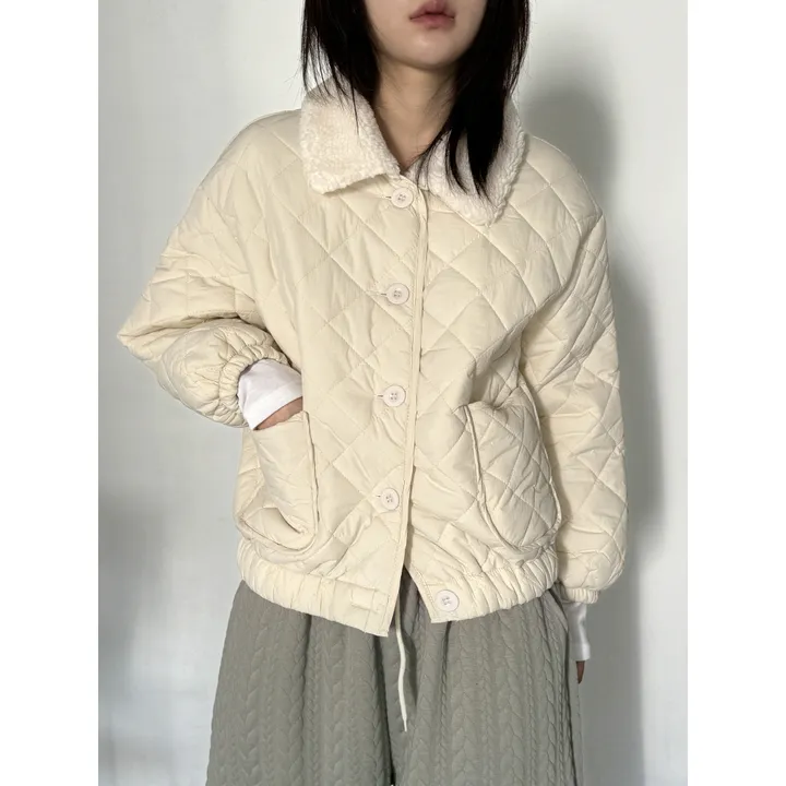 누빔🌡️[UNISEX/소장추천!]퀼트 블랭킷 웜업 케이블 포인트 윈터 루즈 와이드 트레이닝 팬츠(4color/5-7일 여유주문) 상세 이미지 22