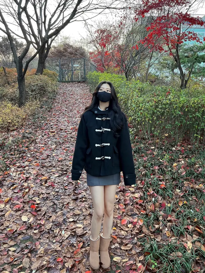 당일출고![마지막수량/누빔안감!] 떡볶이 숏 코트 자켓 상세 이미지 6