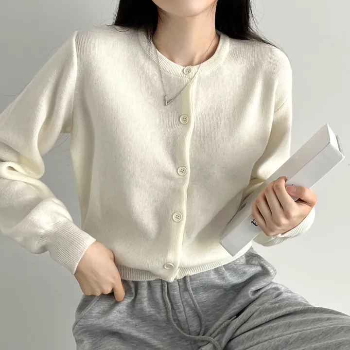 [🏆주문폭주!!/컬러추가/고백인증!❤️] 데일리 위드미 유넥 가디건 9color 상세 이미지 29