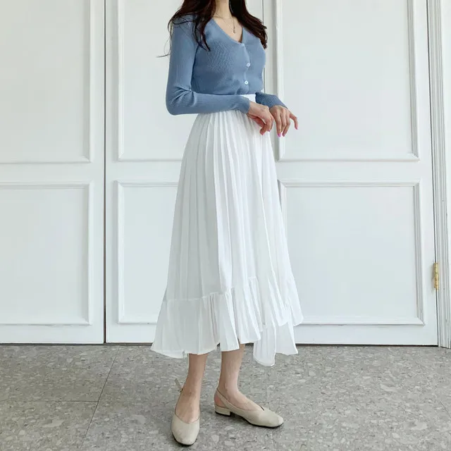 [묶음할인] 소프트 촉감 브이넥 글램핏 골지 가디건 ﻿아이보리 베이지 블랙 연두 소라 핑크 연보라 와인 카키 겨자 에메랄드 개강룩 새내기룩 봄 벚꽃룩 꽃놀이룩 개강여신 상세 이미지 81