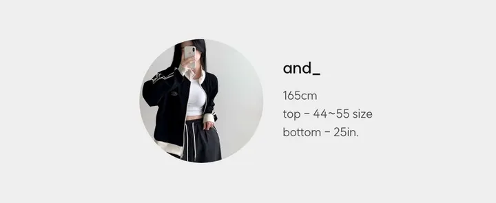 [지퍼투웨이/자수포인트!] 남녀공용 오버핏 와플 트랙 배색 하이넥 집업 4c 상세 이미지 38