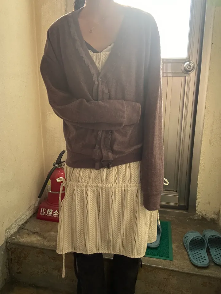 *추천* 빈티지 프릴 가디건 3color 상세 이미지 27