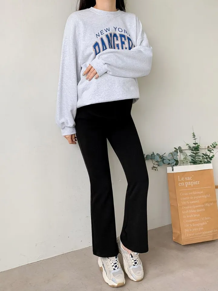 가을 겨울 임산부 특기모 나팔레깅스 상세 이미지 3