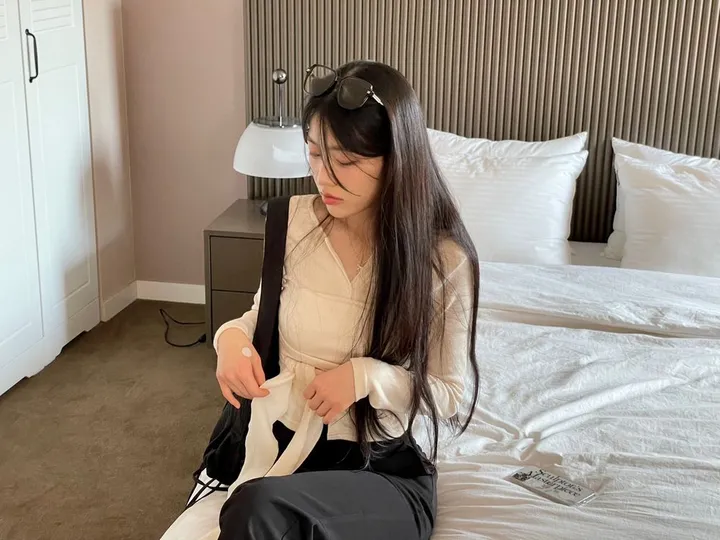 웨이드 무드 버튼 투웨이 물결 랩 가디건 2color 상세 이미지 21
