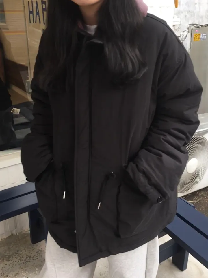 빈티지 하프 패딩 야상 상세 이미지 11