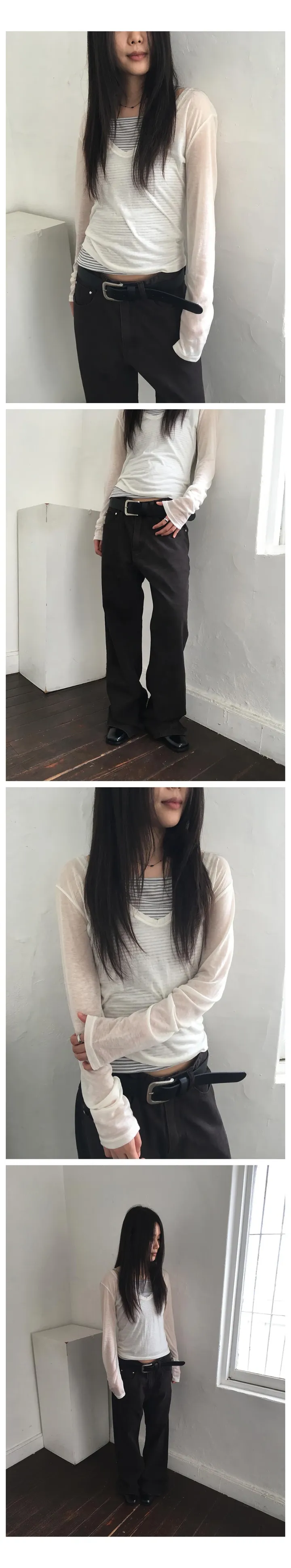 긴팔 티셔츠 상품상세 이미지-S1L21