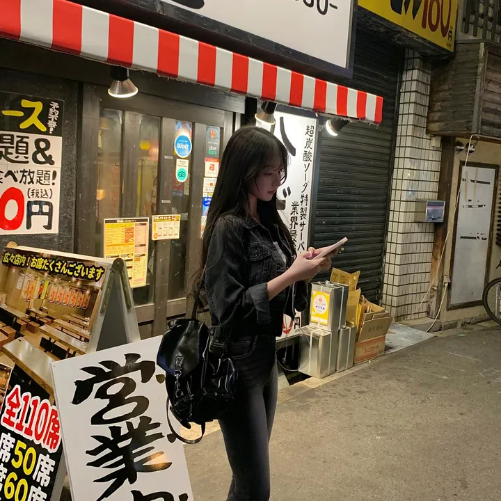 재입고완료 [ 인스타폭주템🐰🖤 ] 포트 흑청 데님 청자켓 크롭 봄 자켓 상세 이미지 12