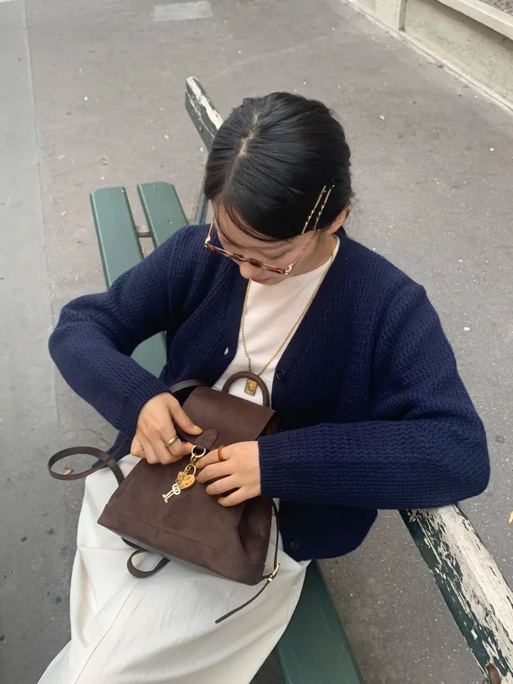 [Cashmere] Momo half knit (4color) 상세 이미지 9
