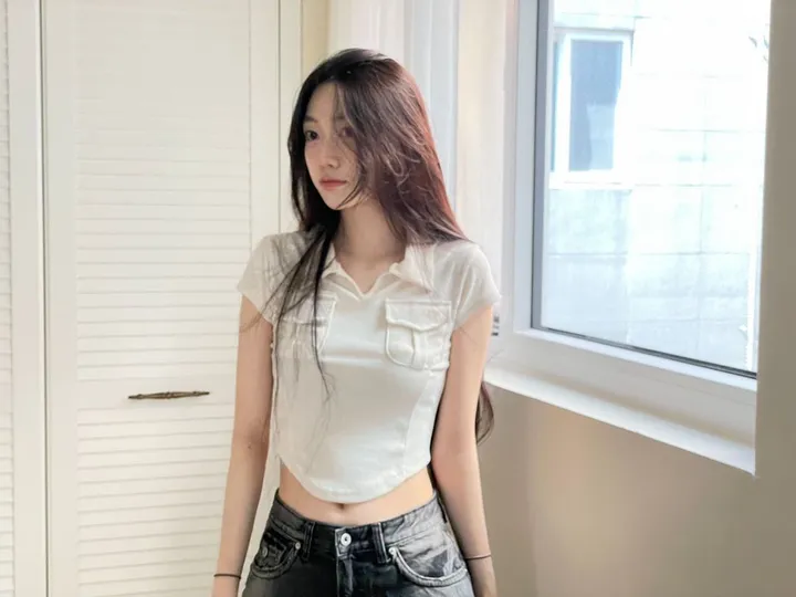 (OOTJ)린지 포켓 와이드 데미지 롱 블랙 데님 팬츠 one color/2 Size 상세 이미지 38