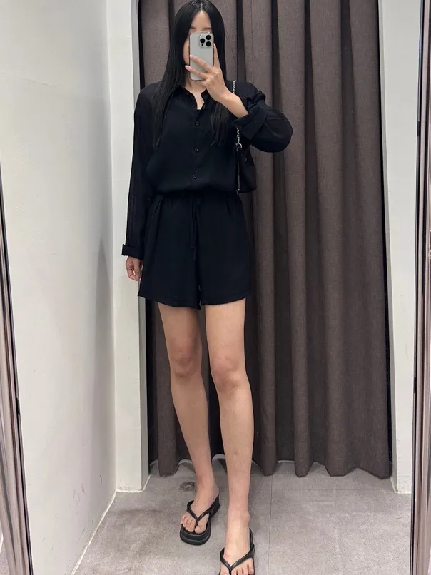 썸머 요루 셔츠 팬츠 세트 상세 이미지 9