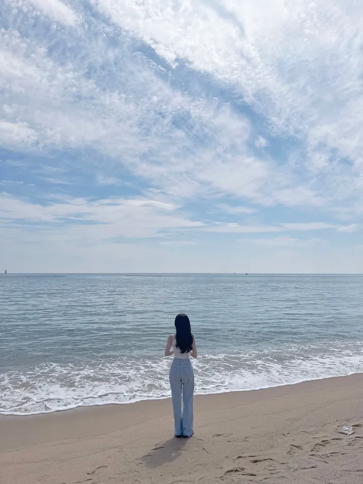 [자체제작/허리쏘옥/기본,롱ver] 후들후들 얇은 썸머 연청 와이드 데님 여름 청바지 롱팬츠 상세 이미지 66