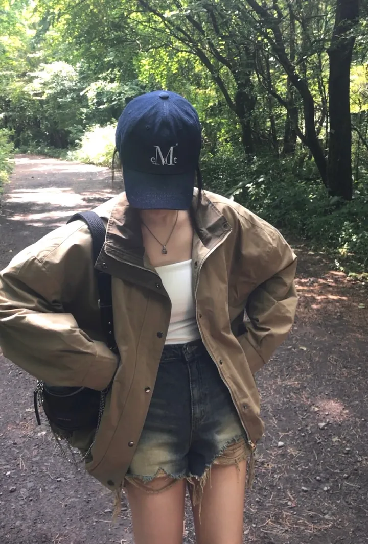 [누적 6천장 돌파/당일출고!] 오운 투웨이 오버핏 남녀공용 배색야상자켓 상세 이미지 5