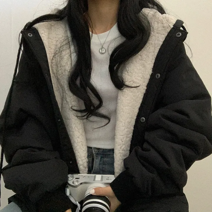 [ 겨울까지 ] 안감 양털 왕따뜻 야상 점퍼 상세 이미지 7