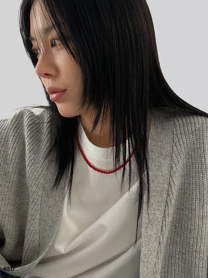 bead necklace 상세 이미지 2