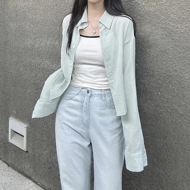 [당일출고] #누적10만장 썸머ver [MADE] 블림진 오버핏 딥 브러쉬 롱 와이드 데님 팬츠 (기장선택) 상세 이미지 205