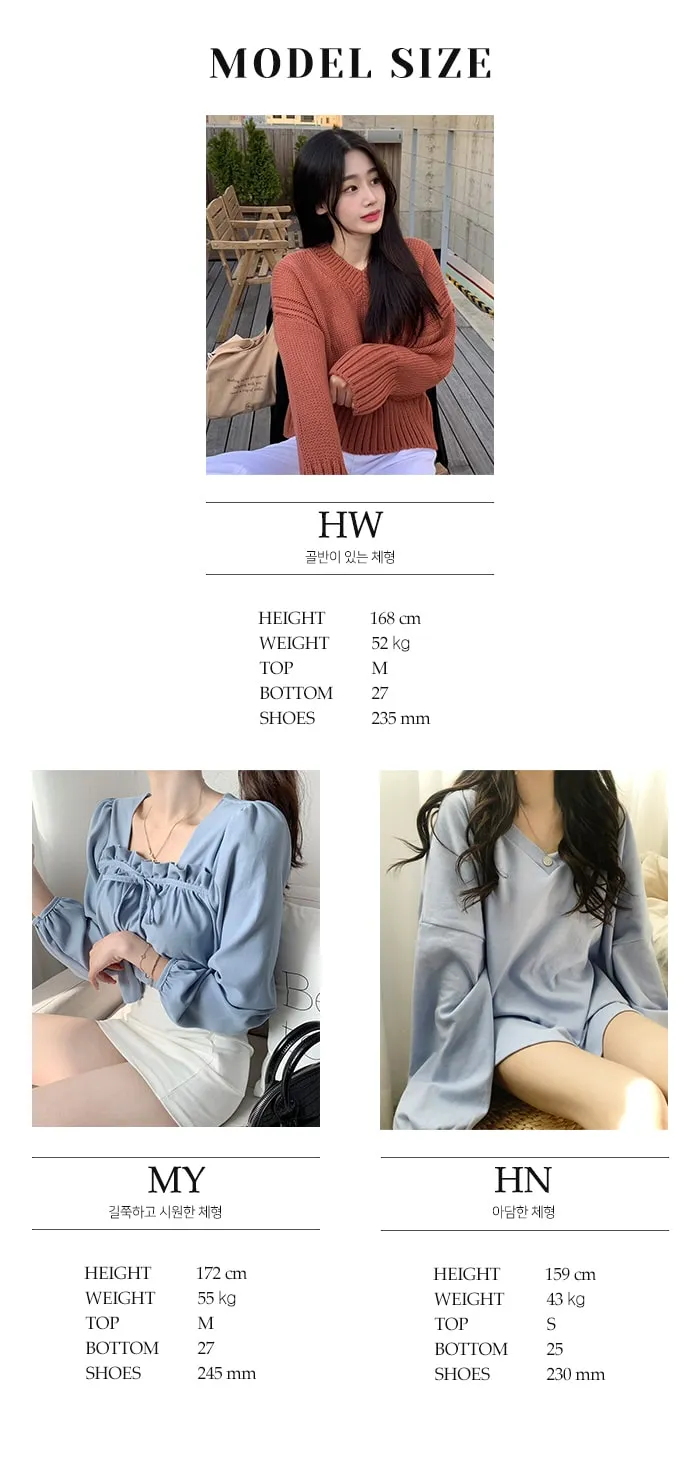 [빠른출고/최저가재진행] 츄 브이넥 그물니트 6color 상세 이미지 8