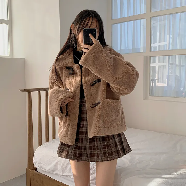 [실물보장!🤍몽글,따뜻~귀여워요! 떡볶이코트 양털코트 겨울코트] 몽실양털떡볶이코트 상세 이미지 29