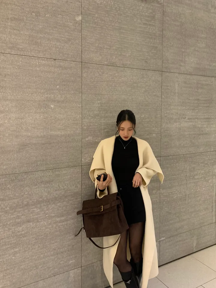 [페미닌/숄핸드메이드/고급미/터틀넥핸드메이드/핸드메이드] 로라 터들 숄 카라 핸드메이드 3color 상세 이미지 26