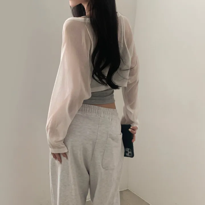 [고퀄버전🤍/가벼워요] 초여리핏, 데일리 긴팔 니트 볼레로가디건 - 5color 상세 이미지 18
