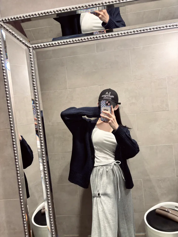루어 케이블 브이넥 가디건 / 2color 상세 이미지 19