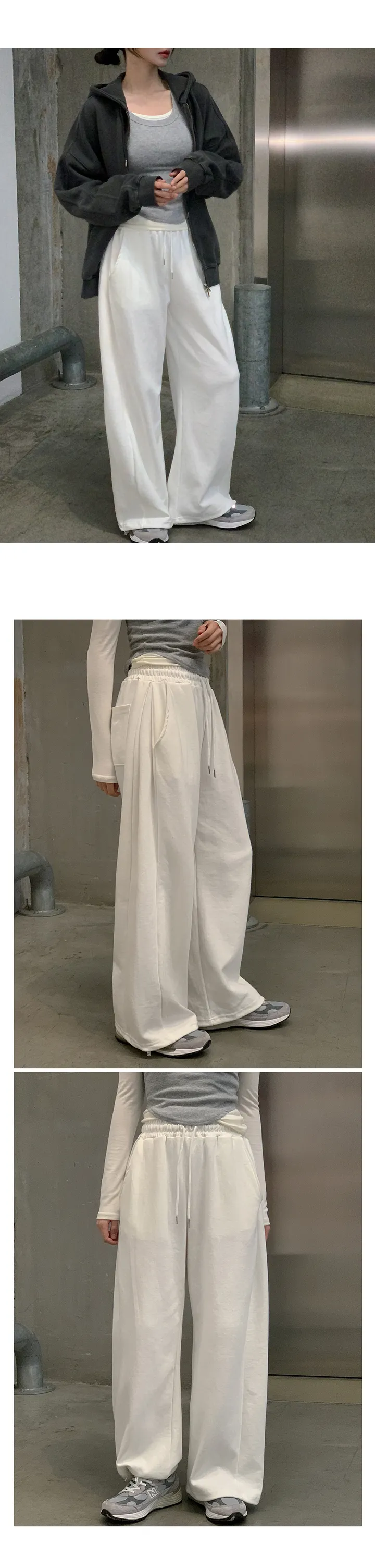 [3SIZE/고퀄🖤] 도어트 수피마 헤비 쭈리 피그먼트 후드집업 빅사이즈 남녀공용 커플룩 교복 아우터 간절기 - 3color (KD2055) 상세 이미지 5