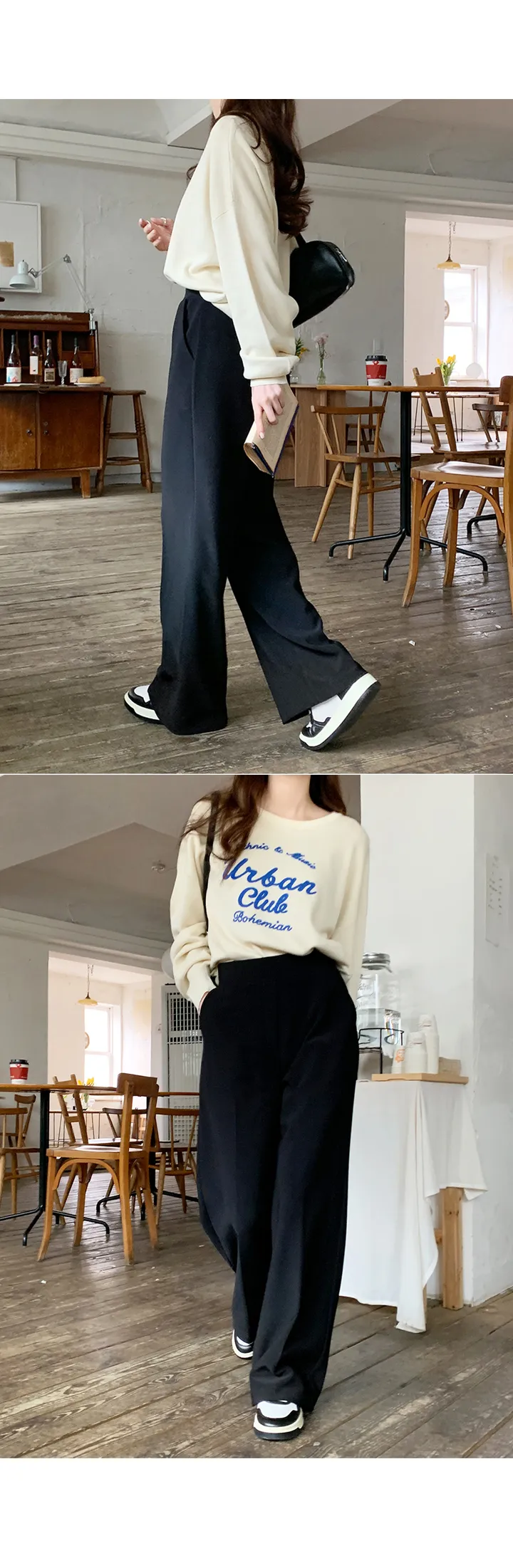 [S~2XL/완전편한,날씬핏와이드♥](기획) 쫀득세미와이드SL 상세 이미지 11