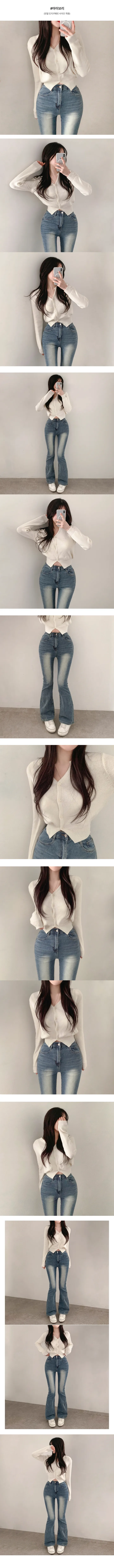 [허리잘록/15컬러] 봄🌸캐시미어 위브 아방핏 니트 데일리 가디건 상세 이미지 4