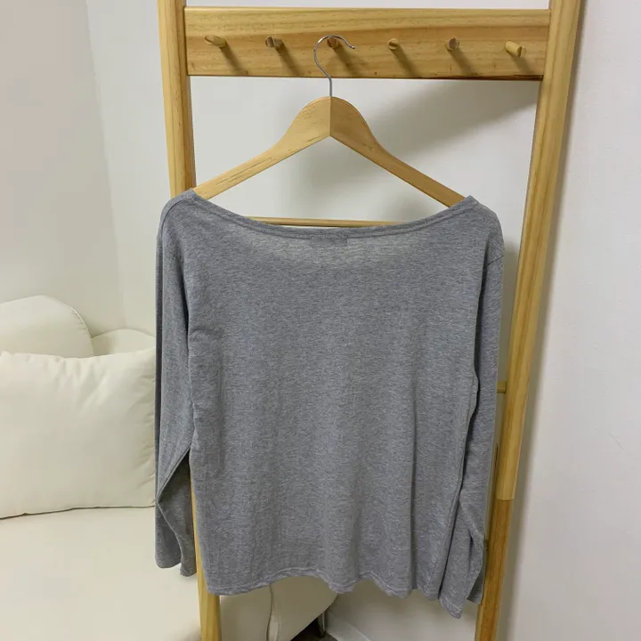 [-3kg/여리루즈핏!] 오프숄더 심플 루즈 여리 기본템 긴팔 티셔츠 (5color) 상세 이미지 27