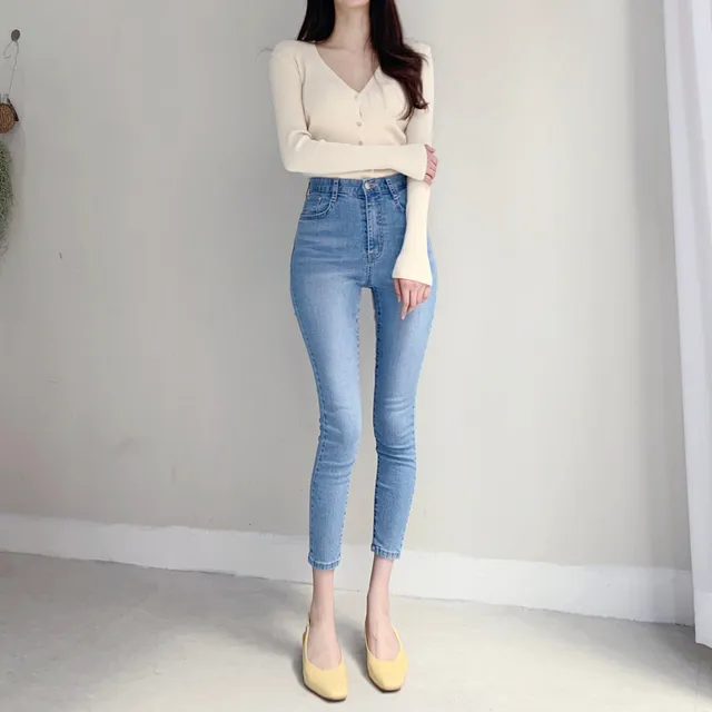 [묶음할인] 소프트 촉감 브이넥 글램핏 골지 가디건 ﻿아이보리 베이지 블랙 연두 소라 핑크 연보라 와인 카키 겨자 에메랄드 개강룩 새내기룩 봄 벚꽃룩 꽃놀이룩 개강여신 상세 이미지 28