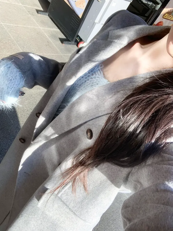 [울90%💛여성스러움극대화] 고퀄리티 핸드메이드 벨티드 울코트 롱코트 상세 이미지 34
