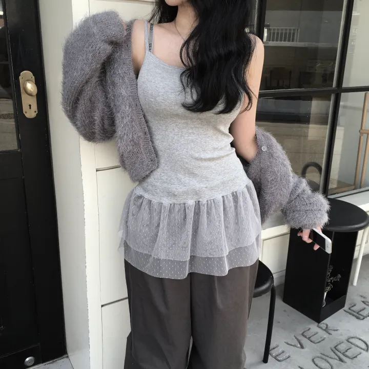 포니 퍼 가디건 cd - 4color 상세 이미지 20