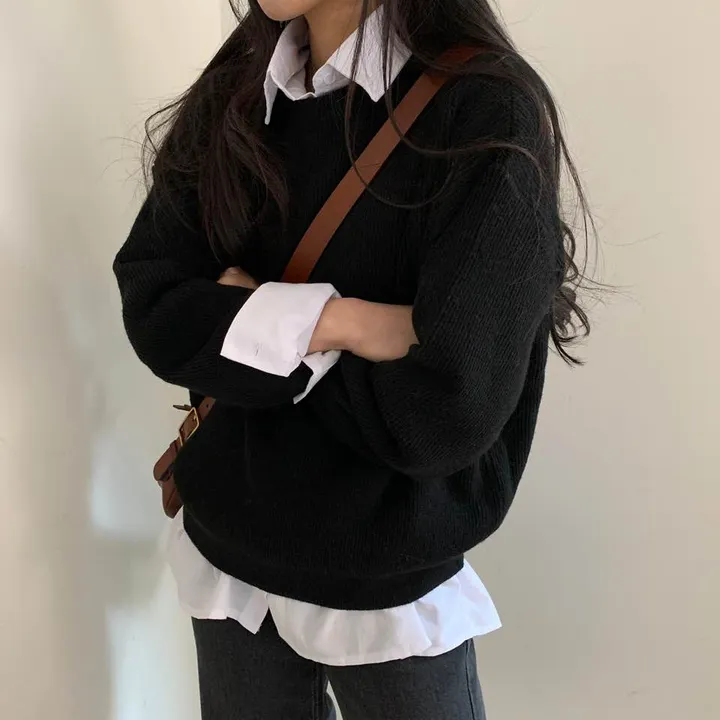[컬러추가] 고급스러운, 옥스포드 박시핏 셔츠;7col 상세 이미지 22