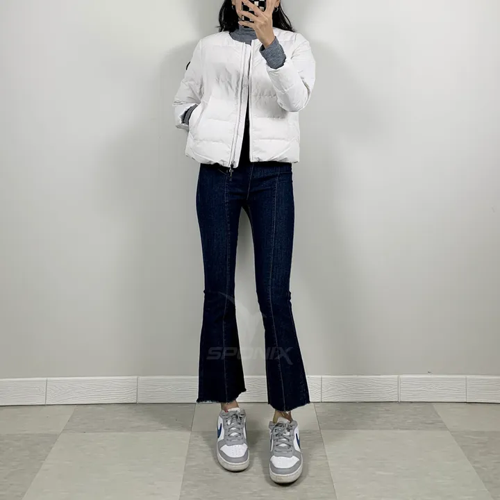 💗2024 신상 할인💗 내셔널지오그래픽 경량 패딩 헤론 여성 겨울 구스 다운 점퍼 사무실 실내 자켓 상세 이미지 16