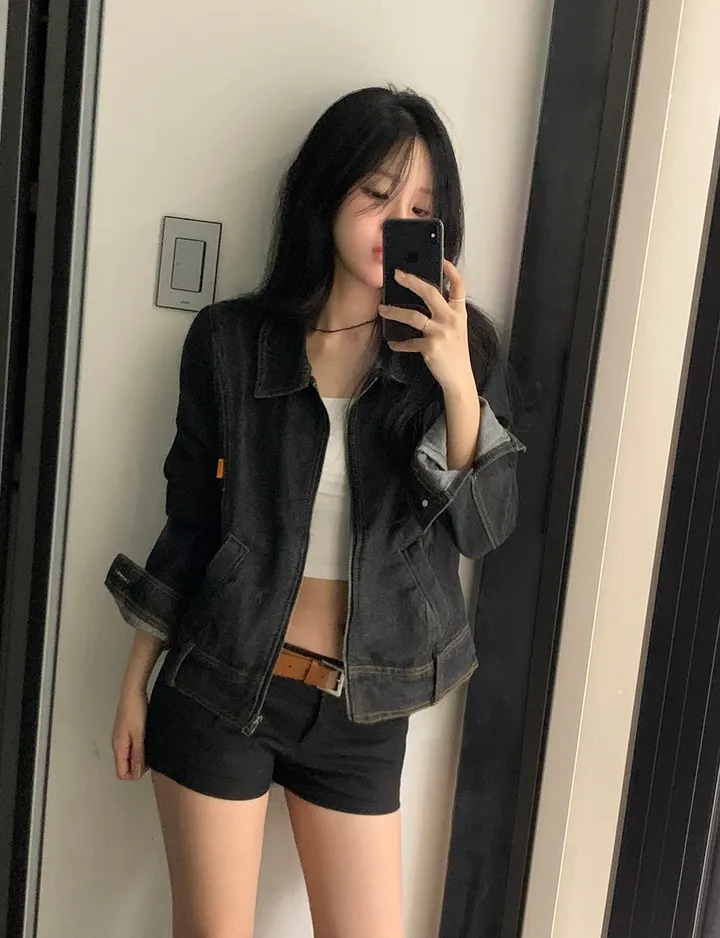 [최저가/*생지*] 정석핏 생지 진청 데님 자켓 상세 이미지 15