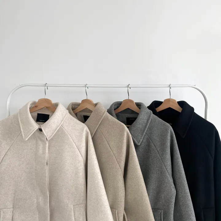 [백화점퀄리티!핏보장🖤]국내제작 탄탄 오버핏 허리끈 싱글 롱코트 4color 상세 이미지 8