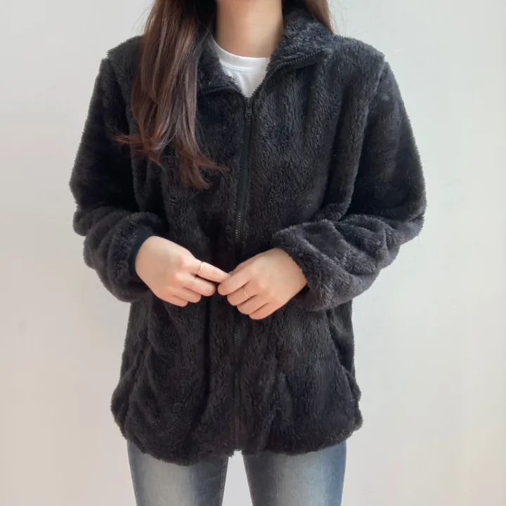[L,XL~당일출고*/2개구매할인!] 양털 도톰 부드러운 후리스 집업 따뜻한 플리스 집업 (6color) 상세 이미지 24