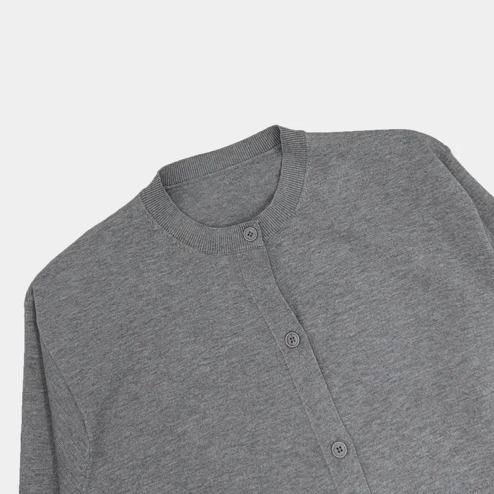 [활용도up!] (UNISEX) 소프트 에센셜 라운드 가디건 상세 이미지 43