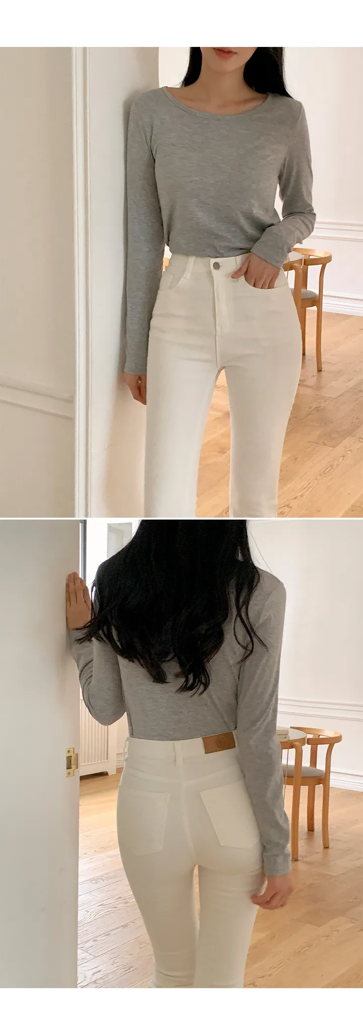[6천장돌파][XS-L][BEST of the BEST🖤][가성비데님][자체제작] Better Jeans (No.193) 쥔장추천 비율핏 롱부츠컷 [2Types기본/롱(+5cm) 상세 이미지 27