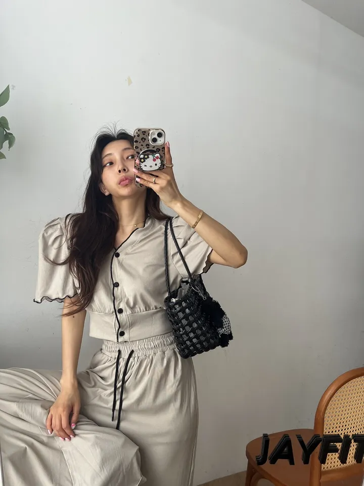[상하의세트/코디고민X/데일리룩] 바비프릴가디건세트(3color) 상세 이미지 18