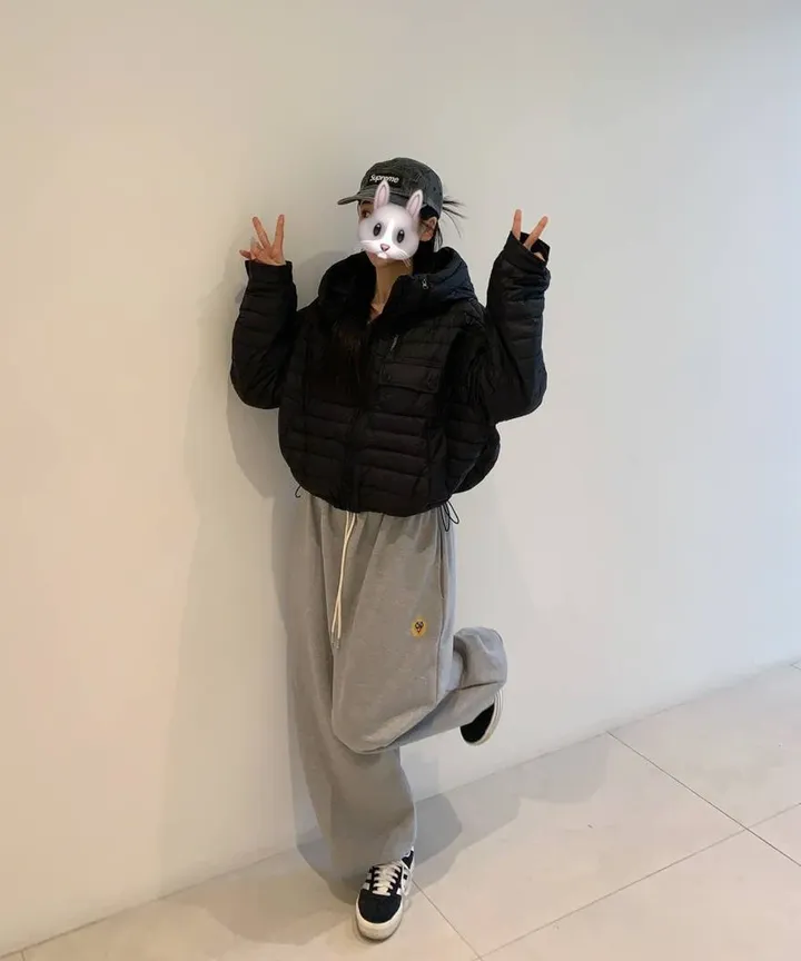 s/s new🤍 휘뚜루마뚜루 데일리템! 가벼운 경량패딩 후드패딩 오리털패딩 (블랙,라임) 상세 이미지 40